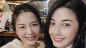 何蓓蓓、韓瑜。（翻攝自IG）