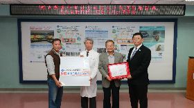 各界挺醫護助防疫　為恭醫院獲贈醫療物