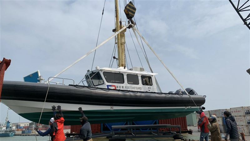 金門海巡新艇進駐　防疫再添生力軍