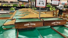 圖／勿用！！！！！武漢肺炎,川普,超市,搶貨,囤積食物（楊小姐提供）
