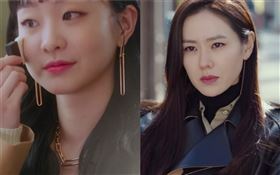 孫藝真與金多美撞衫。（圖／翻攝自JTBC）