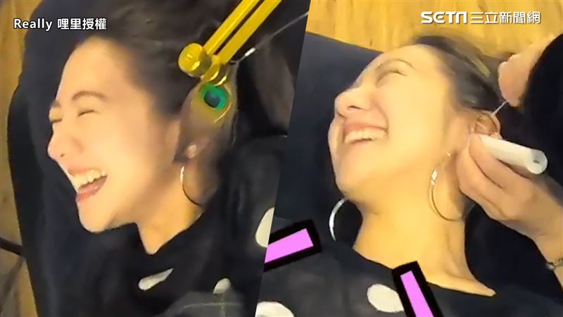 正妹體驗酥麻掏耳　喊：好像被幹嘛了