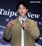 范少勳代言新北環狀線捷運形象廣告發佈會。（記者邱榮吉/攝影）