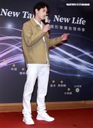 范少勳代言新北環狀線捷運形象廣告發佈會。（記者邱榮吉/攝影）