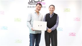 白先勇、蔡詩萍。（POP Radio提供）