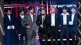 bts防彈少年團2019年獲得美國告示牌音樂獎。（圖／翻攝自臉書）