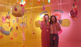 武漢肺炎（2019冠狀病毒疾病，COVID-19）疫情升溫，台南市政府文化局將原定今年5月進駐蕭壠國際藝術村的7名外國籍藝術家計畫，延到明年上半年。圖為先前駐村計畫作品。（台南市文化局提供）中央社記者楊思瑞台南傳真 109年3月18日