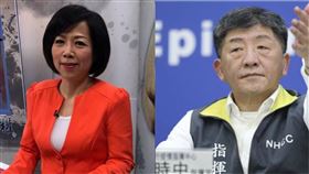 又來！台灣確診100例…黃智賢又酸陳時中：禁入境太晚？（組合圖／翻攝臉書、資料照）