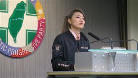 民進黨發言人顏若芳。（圖／記者盧素梅攝）