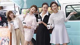 劉宇珊、張允曦(小8)、柯淑勤、陳珮騏出席新戲記者會。（圖／記者林聖凱攝影）