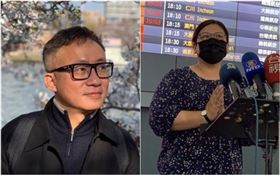 林綺芳,許常德（組合圖／翻攝自許常德的地下手記臉書）