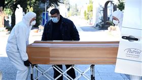 義大利,武漢肺炎,死亡,棺材
圖／路透社／達志影像