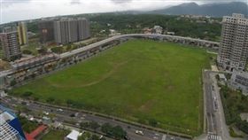 淡海新市鎮輕軌捷運淡水行政中心站，周邊土地整體開發規劃將帶動新市鎮加速發展（圖／營建署）