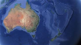 澳洲、紐西蘭、大洋洲
圖翻攝自GOOGLE ERATH