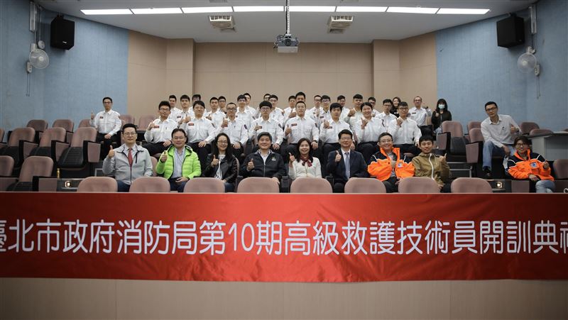 北市高級救護員　訓練後可望投入醫務