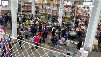 賣場湧末日掃貨潮　業者：貨量皆充足