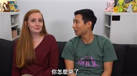 外國人禁止入台！劉沛「新婚被迫分開」…老婆美根難過淚崩（圖／翻攝自the劉沛 YouTube）