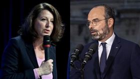 法國3位醫師19日對總理菲力普（右）與前衛生部長布辛（左）提出集體訴訟，狀告兩人失職。 （右圖取自facebook.com/EdouardPhilippePM，左圖取自facebook.com/agnesbuzyn）