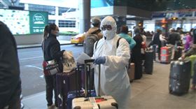 美國,留學生,防護衣,護目鏡,紐華克（圖／翻攝畫面）