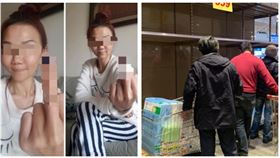 ▲不理性網友、衛生紙搶購熱潮（組合圖，資料畫面）