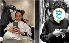 張智霖與袁詠琳的帥兒曝光。（圖／畫面翻攝微博）