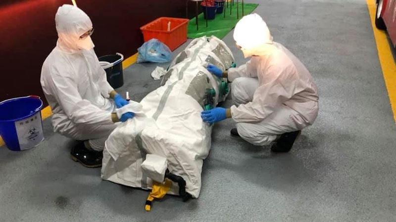 負壓隔離艙嚇到新竹人　消防局澄清