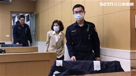 ▲大同公司董事長林郭文艷被以500萬元交保。（圖／記者楊佩琪攝）