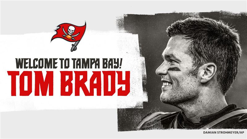 退役的四分衛布瑞迪（Tom Brady）轉戰電視主持人，薪酬一年高達3750萬美金（約11億新台幣），排名榜首。（圖／翻攝坦帕灣海盜推特）（圖／翻攝坦帕灣海盜推特）
