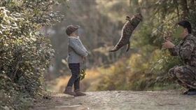 大陸,北京,攝影師,貓,虐待,擺拍。(圖/翻攝自木子兒童攝影樂樂微博)