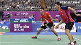 ▲中華羽球男雙好手「麟洋配」王齊麟／李洋晉級4強。（圖／記者林辰彥攝影）