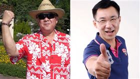 ▲江啟臣,吳斯懷（組合圖／翻攝自臉書）