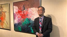 看寶石找尋創作靈感　旅美畫家陳文石返台開畫展旅美畫家陳文石21日在台北市福華大飯店舉辦「燃點，陳文石77作品展」，展出多幅個人創作的畫作。中央社記者王承中攝　109年3月21日