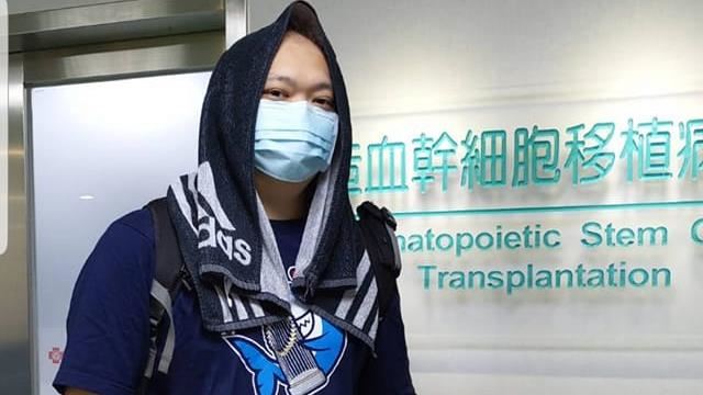 中職／對抗急性白血病　潘忠韋出院了