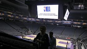 ▲NBA停賽。（圖／美聯社／達志影像）