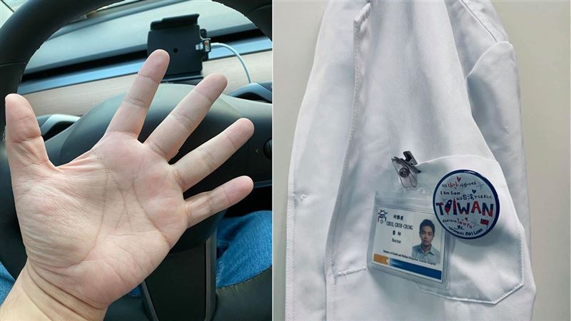 拿白袍遭路人嗆髒死　醫淚看救人的手