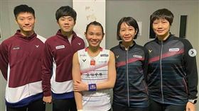 ▲戴資穎的冠軍團隊。（圖／截取自IG）