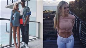 球星不雅片外流　網酸：違反防疫守則
NBA,丹佛金塊,Jamal Murray,不雅片,女友,Harper Hempel
翻攝自IG
