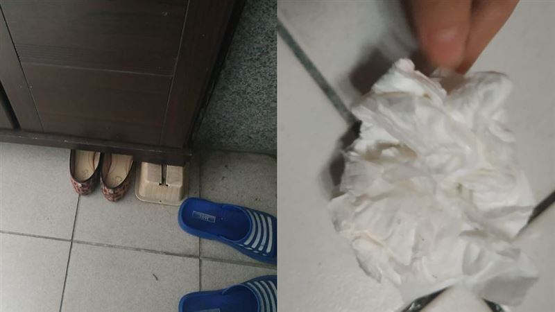 鞋內被射黏液　網驚：那不是痰…