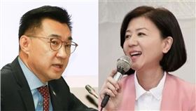 江啟臣、王育敏（組合圖／資料照）