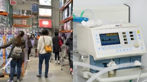 專家：武漢肺炎重症者若無呼吸器恐…