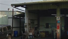 修車廠發生死亡意外／翻攝自Google map
