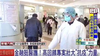 全台團結抗疫！各行各業致敬醫護人員