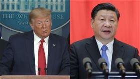 網友白宮網站請願源頭正名「中共病毒」…破萬人連署響應（組合圖／翻攝自The White House推特、翻攝新華網）