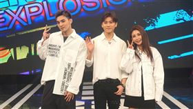 男星邱宇辰主持八大《娛樂百分百》三年多時間，近期因工作撞檔主持節目時間，只能割捨先暫卸主持棒。圖／八大提供