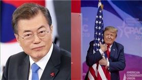 川普,,文在寅,美國,南韓,試劑盒（圖／翻攝網路）