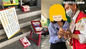 聾半盲伯賣筆維生　月收僅幾千...他忍淚握記者手：好希望有奇蹟（卓岳霖）／記者張雅筑攝