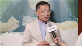 《致親愛的孤獨者》媒體特映會，蔡炳坤副市長接受訪問。（圖／記者林士傑攝影）