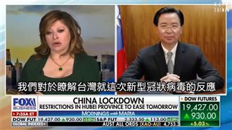 外媒5分鐘專訪　吳釗燮為台灣發聲！