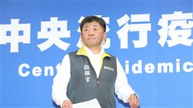 疾管署記者會，衛福部長陳時中。（圖／記者林士傑攝影）