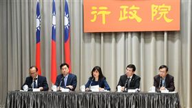 行政院會會後記者會。（圖／行政院提供）